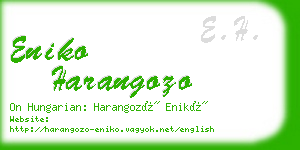 eniko harangozo business card